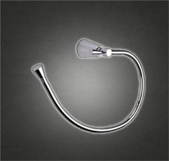 With flowing curves, the Murona collection's transitional design is pure and organic. Petal–like handles and swan–like spout bring a relaxed feeling to the bath. Whether providing a place for a wet towel to dry or decorative towel to be displayed, a towel bar lets you add functionality and beauty to the bath