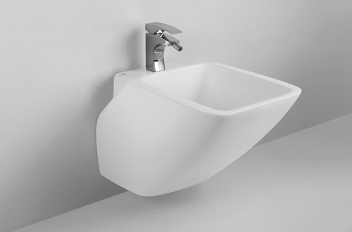 Compact design for bathrooms.<br />Available in white 